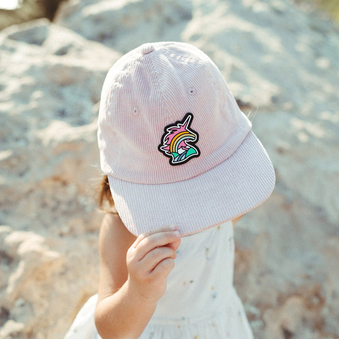 Unicorn Pink Youth Corduroy Hat