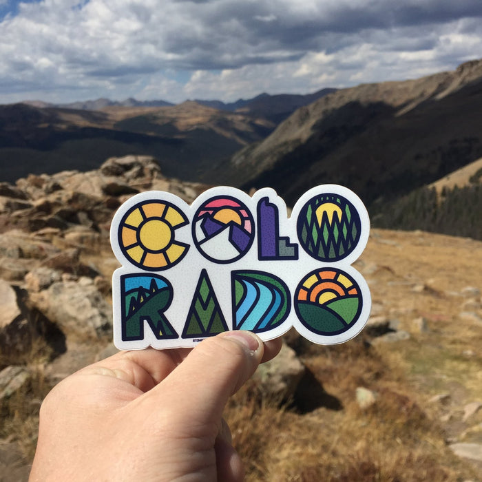 Colorado Name Sticker