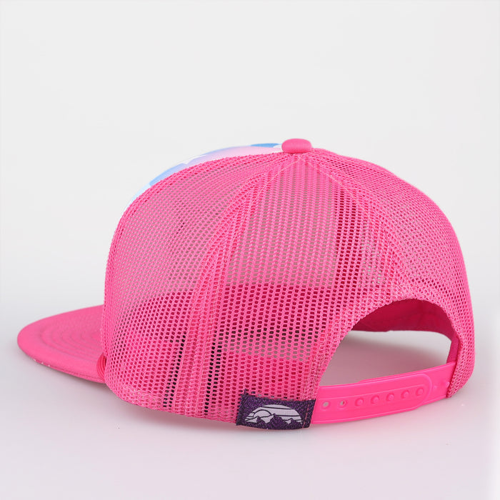 Youth Unicorn Rope Hat - Stars (Pink/Blue)