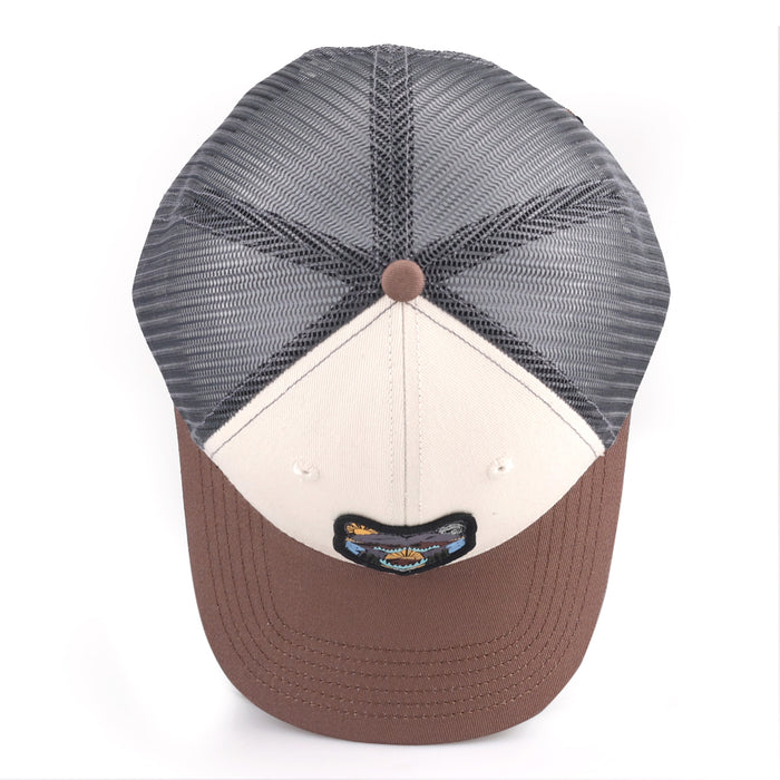 Bear Face Classic Trucker Hat (Mocha)