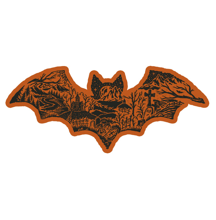 Spooky Bat Sticker