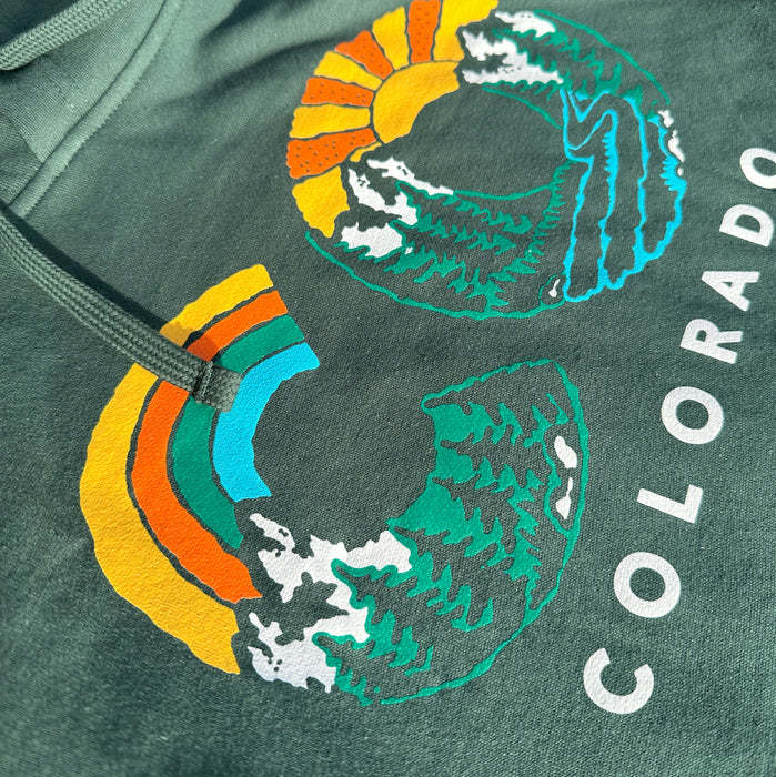 Colorado Logo Hoodie (Alpine Green)