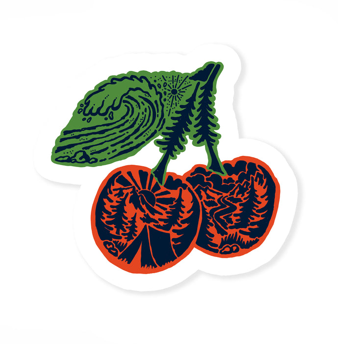 Cherries Sticker