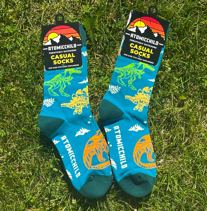 Dinosaur Casual Socks
