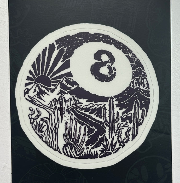 Eight Ball Sticker
