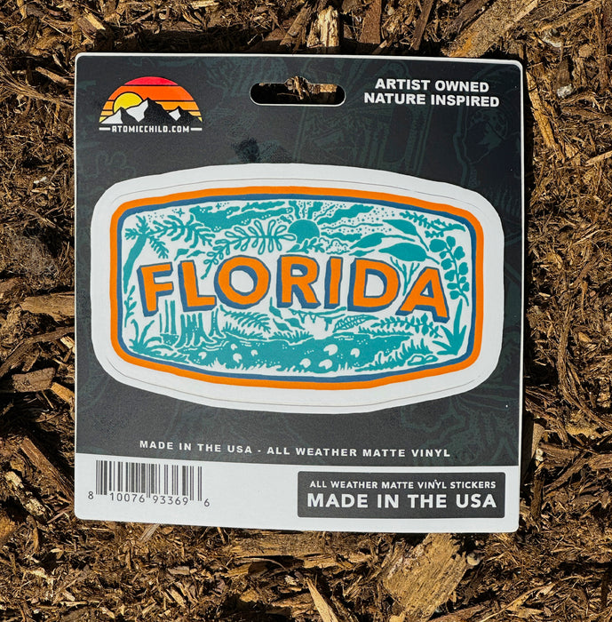 Florida Badge Sticker