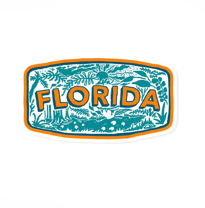 Florida Badge Sticker