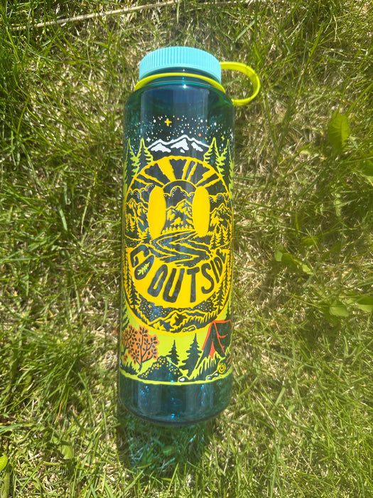 Go Outside 48oz Custom Nalgene