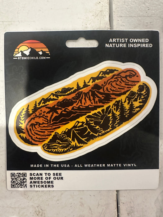 Hotdog Sticker