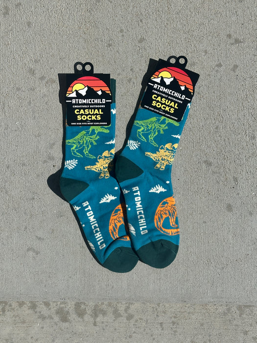 Dinosaur Casual Socks