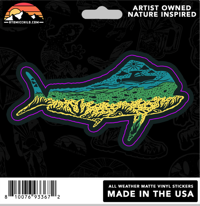 Mahi Mahi Sticker