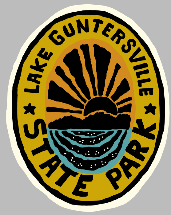 Lake Guntersville Seal Magnet