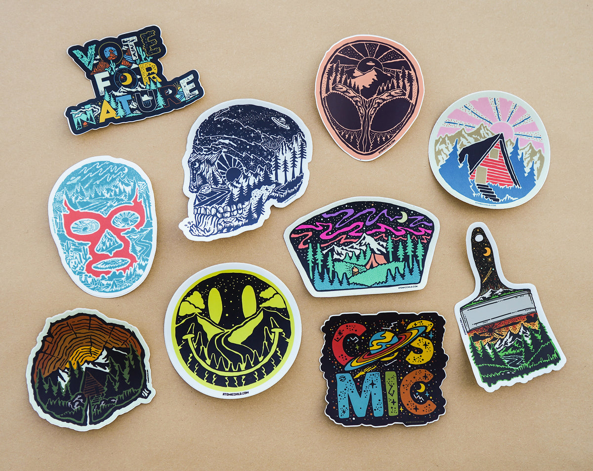 Jimmy's Favorites Sticker Pack — Atomicchild