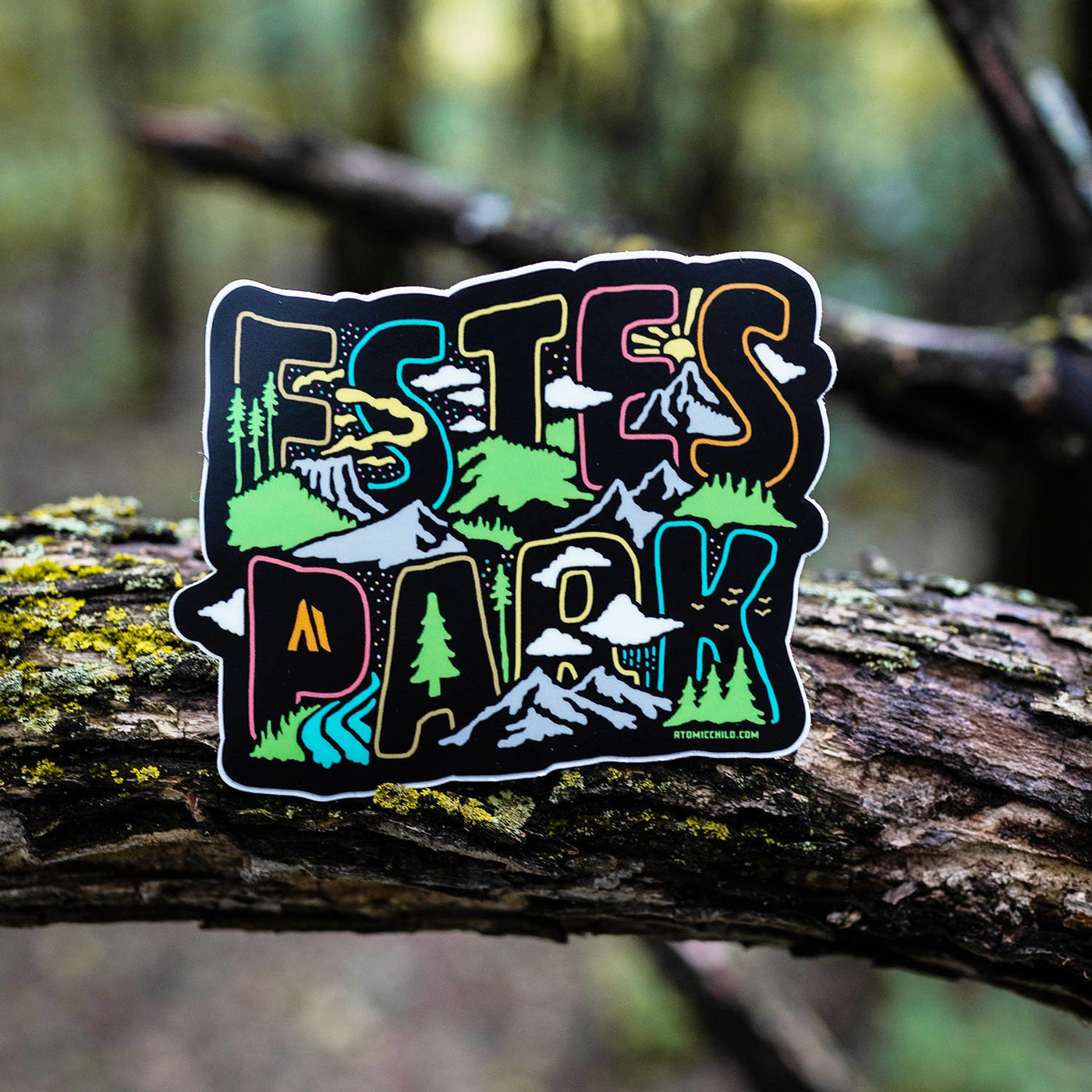Estes Park Sticker — Atomicchild