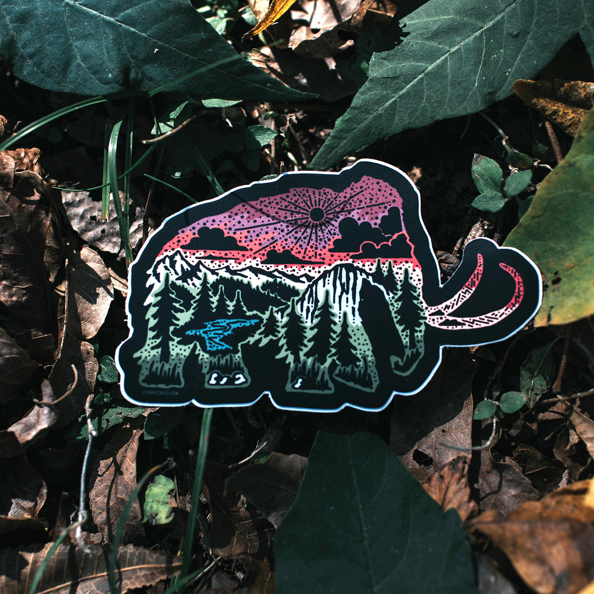 Mammoth Sticker — Atomicchild