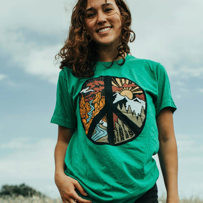 Circle of Peace T-Shirt - Heather Kelley