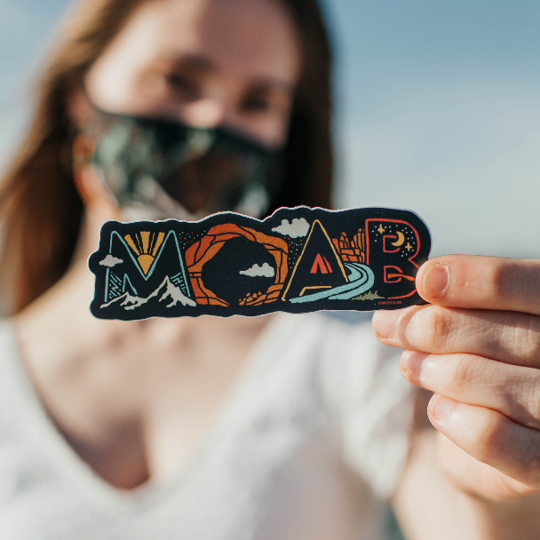 Moab Sticker