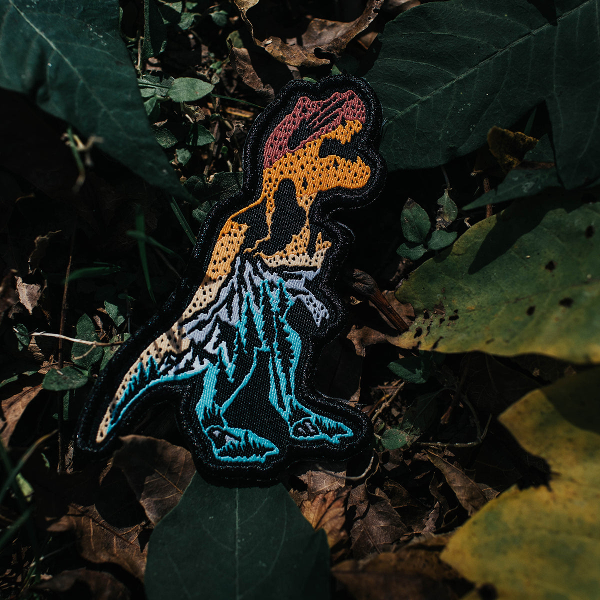 T-Rex Embroidered Patch — Atomicchild